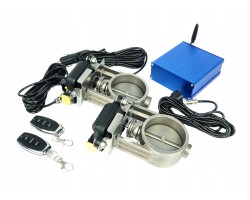 Electric Sports Exhaust Throttles 2x 63mm 2 5 RBS Technology