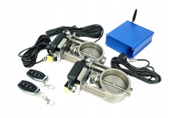 Electric Sports Exhaust Throttles 2x 63mm 2 5 RBS Technology
