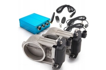 Electric Sports Exhaust Throttles 2x 63mm 2 5 RBS Technology Catalog number of the part RBS PRO 63mm DUAL
