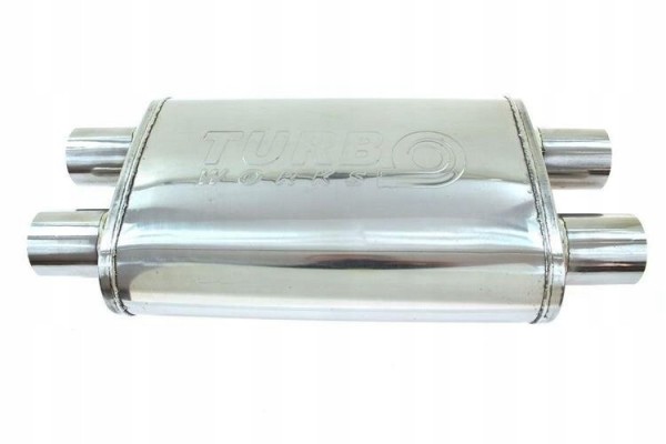 Center Silencer 63 5mm TurboWorks LT 304SS 355mm TUNING SPORT