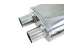 Center Silencer 63 5mm TurboWorks LT 304SS 355mm TUNING SPORT Product weight 4 94 kg
