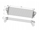 Intercooler jeep grand cherokee iv VALEO 822903 INTERCOOLER JEEP GRAND