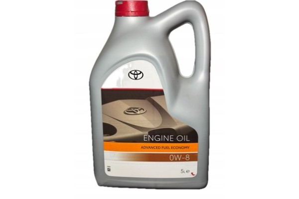 ENGINE OIL 0W8 0W 8 AFE 5L Yaris HSD 2020 08880 84113 TOYOTA OE