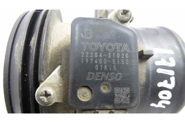 2220431020 CAUDALIMETRO TOYOTA AURIS (E15) Sol 2008 2220431020 171704 TOYOTA - 2