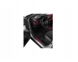 TOYOTA Aygo X Velour Rugs 520 g Red Original PW210 0H036 OE