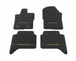 Floor mats standard front and rear black 2022