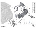 11715A7A498 Exhaust gas recirculation module BMW
