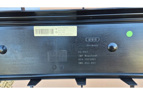 Rejilla del Radiador Audi A4 B9 8W0 2015-2019 Original OE 8W0853651