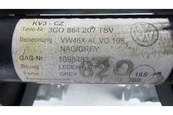 3C0864207 APOYABRAZOS CENTRAL VOLKSWAGEN PASSAT VARIANT (3C5)