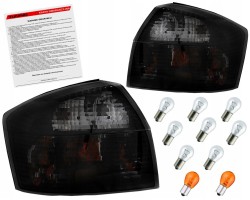 AUDI A4 S4 B6 8E 00 05 sedan rear lamp smoked dark SMOKE DEPO