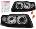 AUDI A3 8L 00 03 LAMPS headlights front BLACK lenses H1 H7 DEPO