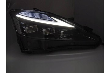 Front lamps for Lexus IS 06 13 black full LED Part manufacturer Tuning Tec