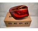 Left rear lamp combined on the fender of the BMW F48 X1