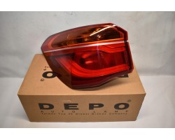 Left rear lamp combined on the fender of the BMW F48 X1