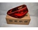 Left rear lamp combined on the fender of the BMW F48 X1 Installation side left