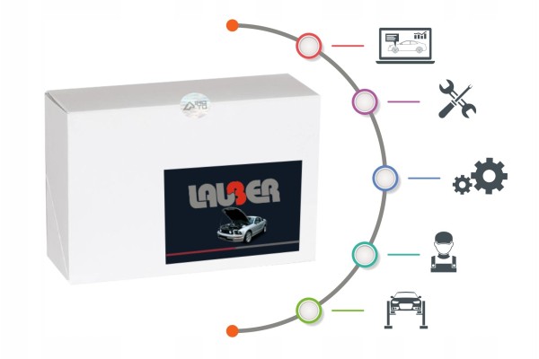 Steering gear LAUBER LAU 66 6020 Product weight with unit packaging 0 1 kg