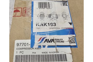 NEW COMPRESSOR AIR CONDITIONING COMPRESSOR KIA PICANTO 2 II 1 0 1 2 KAK193 Catalog number of the part 8300K193