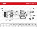 Compresor de aire acondicionado Stark SKKM-0340544