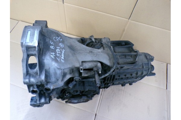 AUDI A4 B5 1 9 TDI GEARBOX CPC Catalog number of the part AUDI A4 B5 1 9 TDI SKRZYNIA BIEGOW KOD CPC