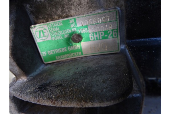 GEARBOX AUTOMATIC 6HP 26 HVQ AUDI VW Engine type gasoline diesel