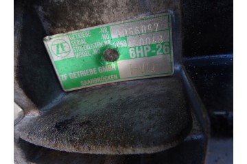 GEARBOX AUTOMATIC 6HP 26 HVQ AUDI VW Engine type gasoline diesel