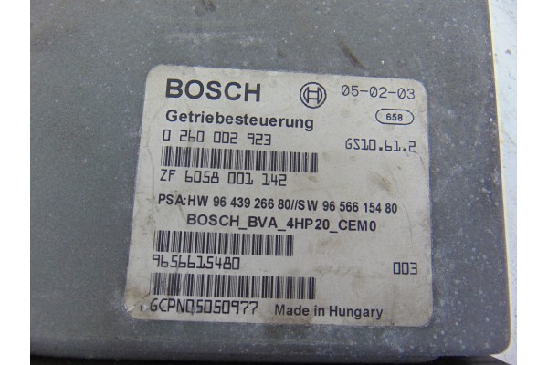 9656615480 CENTRALITA CAMBIO AUTOMATICO PEUGEOT 407