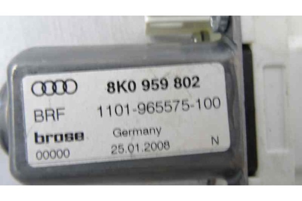 8K0959802 ELEVALUNAS DELANTERO DERECHO AUDI A4 BERLINA (8K2) S line Sportpaket / plus 2008 8K0959802 162932 AUDI - 1