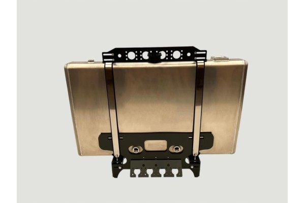 NEW hydraulic tank 200L 850x180x1415 mounted behind the cab