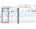 Heat exchanger interior heating NISSENS 707310 Part manufacturer Nissens
