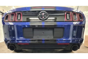 silencers exhaust silencer final passage FORD MUSTANG GT 3 7 5 0 125mm Car type passenger cars