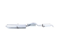 EXHAUST SILENCER REAR DEDICATED LENGTH 1880MM FITS TO