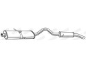EXHAUST SILENCER REAR DEDICATED LENGTH 1880MM FITS TO Part manufacturer Walker