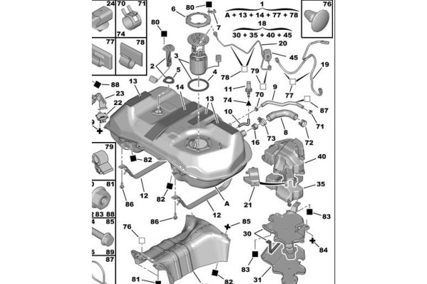 3RG FAP FLUID 3 3L Catalog number of the original CITROEN 1500LZ CITROEN 1500PT CITROEN 1638018680 CITROEN 9678027980 MITSUBISHI
