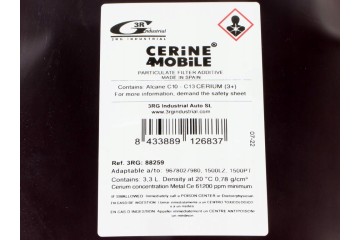 3RG 88259 Aditivo para regeneración de filtro de partículas/ hollín