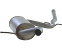 MIDDLE SILENCER BOS285 457 285 457 Part manufacturer Bosal