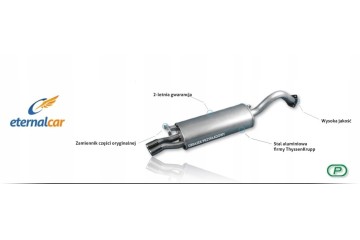POLMOSTROW END SILENCER SMART CITY FORTWO Part manufacturer Polmo