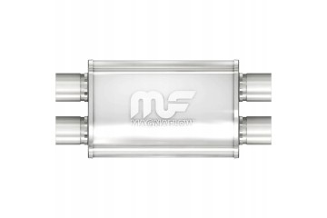 Silencer MagnaFlow 4x9 2 5 2 5 63mm 63mm x pipe stainless double 11386 Part manufacturer Magnaflow