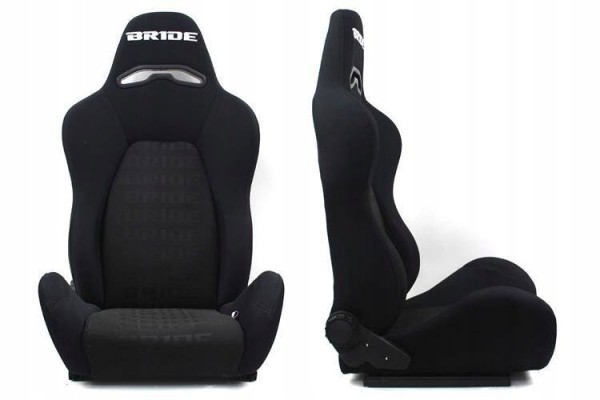 Sports chair DRAGO Velour Bride Black Part manufacturer MTuning