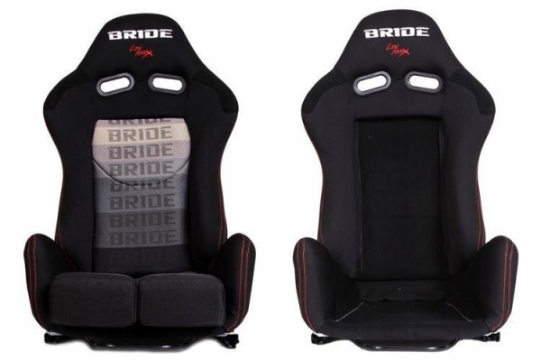 Sports chair Bucket LOW MAX K608 Velour Bride Black Grey Version European