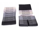 LOW MAX K608 Sport Seat - Bride Terciopelo Negro/Gris
