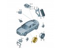 Front door speaker Audi A4 S4 S5 8T0035415B New original product Part manufacturer Audi OE