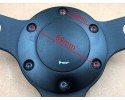 RETRO Steering Wheel Wood Black STRAP 38CM 15 INCH VINTAGE STYLE Catalog number of the part E 169 90