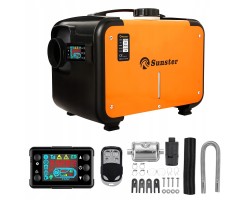 Diesel 8KW 12V 24V LCD Muffler RV Truck WEBASTO