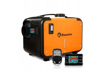 Calefactor estacionario Sunster 8 kW 12 V diésel con pantalla LCD