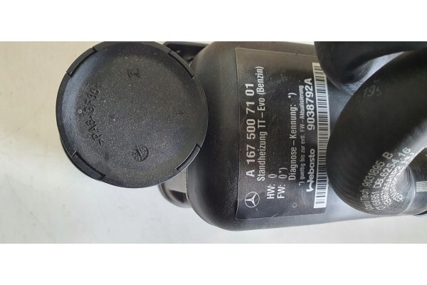 MERCEDES GLE W167 WEBSTO PARKING HEATER A1675007101 Part manufacturer Mercedes Benz OE