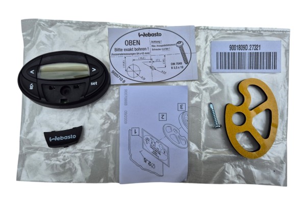Set Webasto Thermo Top E 4 2 kW Universal Analog Telestart T99 1533 Part manufacturer Webasto