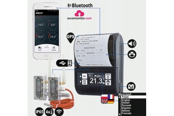 TEMPERATURE RECORDER THERMOGRAPH ESCO DR203 Catalog number of the part DR203