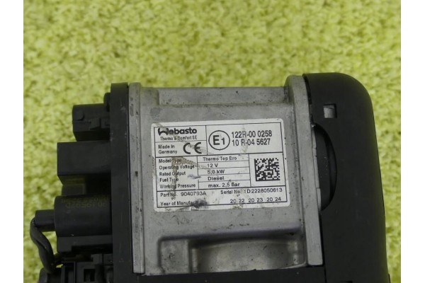 PASSAT B8 SKODA SUPERB WEBASTO THERMO TOP EVO DIESEL Part manufacturer Volkswagen OE