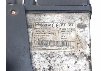 Calefactor de Estacionamiento Webasto para Bentley Flying Spur 2006