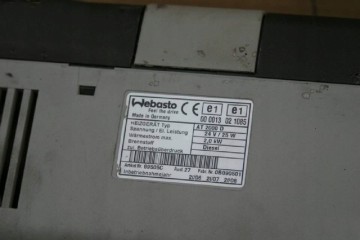 WEBASTO AIR TOP 2000D 2 0 KW PARKING HEATER Catalog number of the part AIRTOP2000D